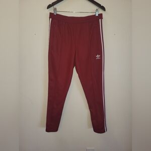 Adidas Classic Track Pants. Maroon Color.
